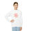 Thumbnail: Youth Pink Flower Crewneck Sweatshirt