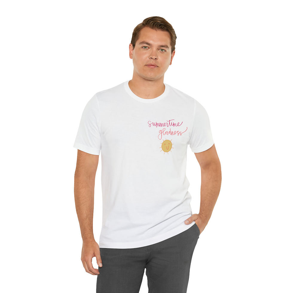 Thumbnail: Unisex Summertime Gladness Jersey Short Sleeve Tee