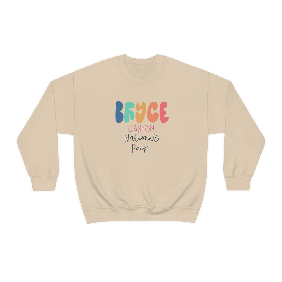 Thumbnail: Unisex Bryce Canyon NP Heavy Blend™ Crewneck Sweatshirt
