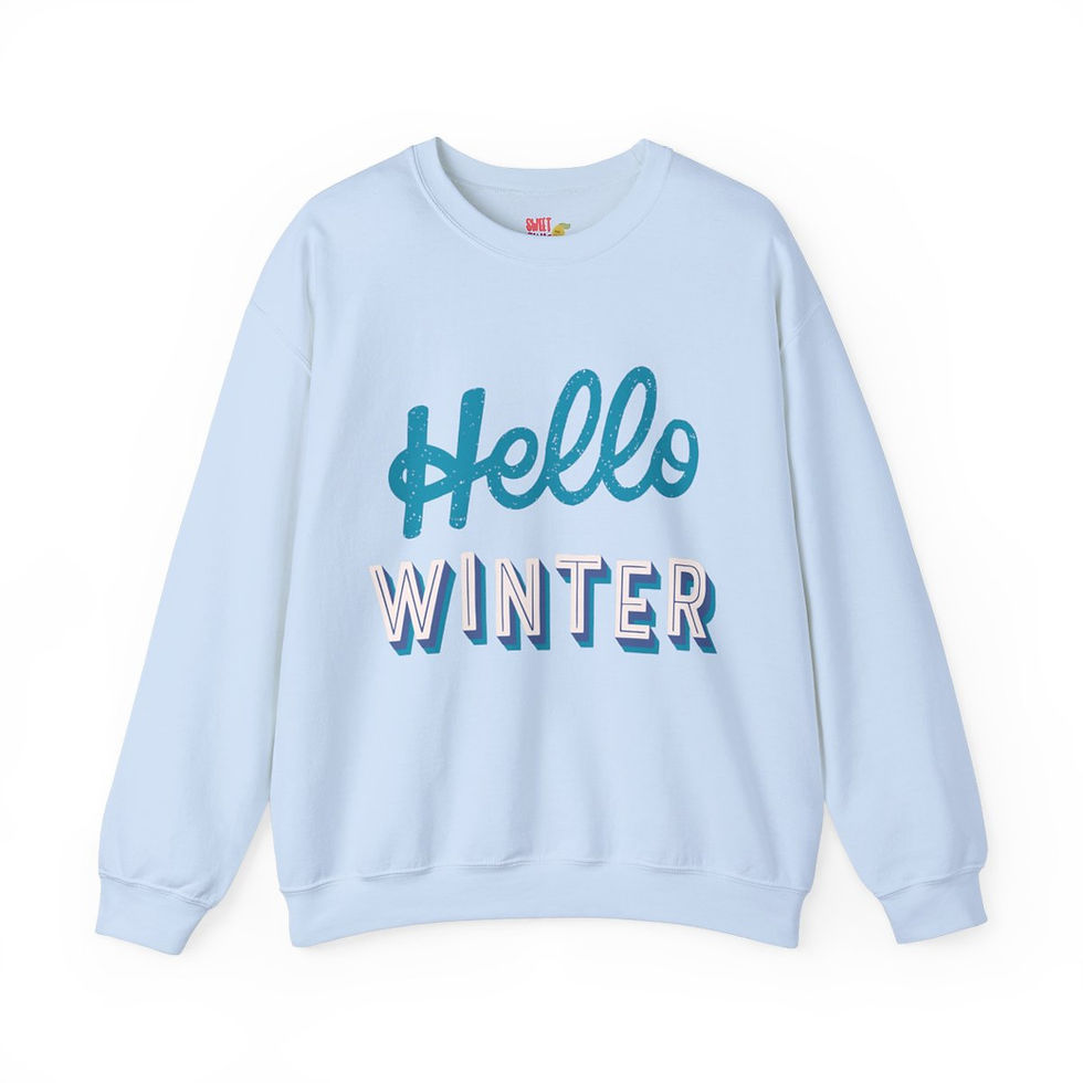 Thumbnail: Layered Winter Unisex Heavy Blend™ Crewneck Sweatshirt