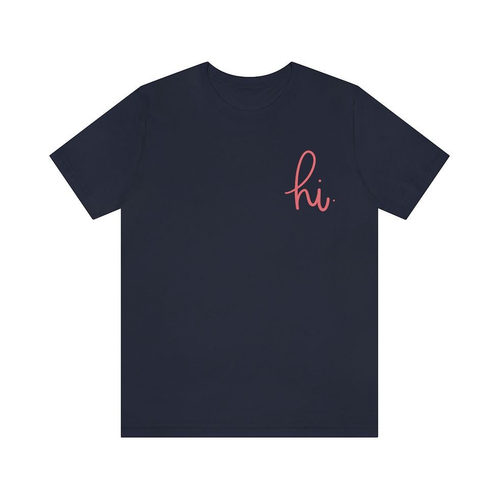 Thumbnail: Unisex HI Jersey Short Sleeve Tee