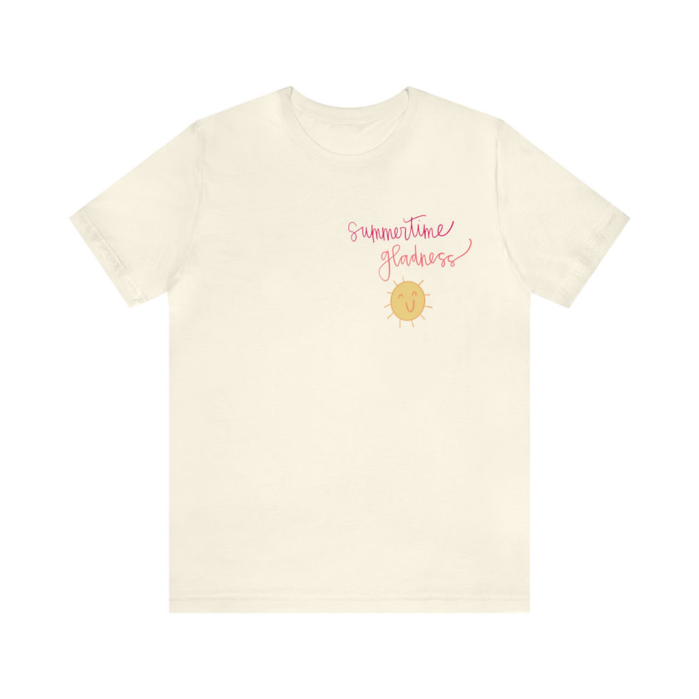 Thumbnail: Unisex Summertime Gladness Jersey Short Sleeve Tee