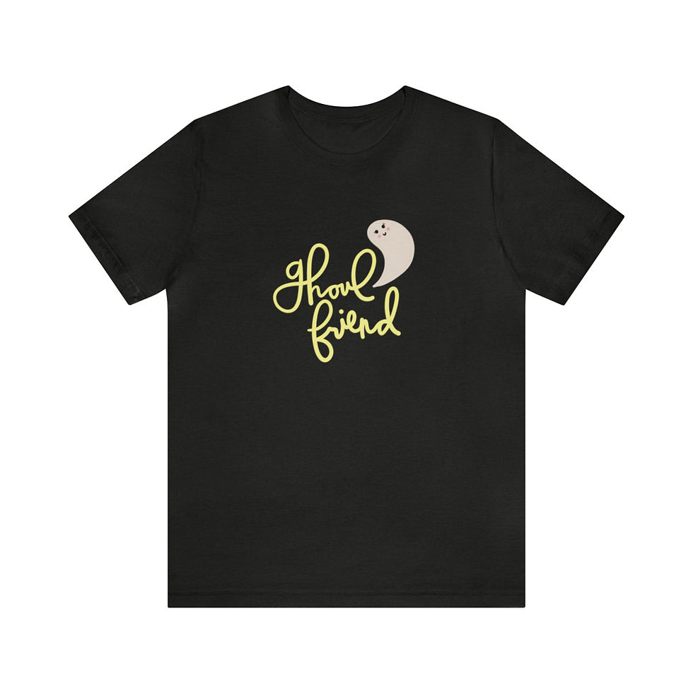 Thumbnail: Unisex Ghoul Friend Jersey Short Sleeve Tee