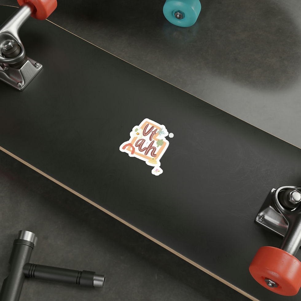 Thumbnail: Die-Cut UTAH Stickers