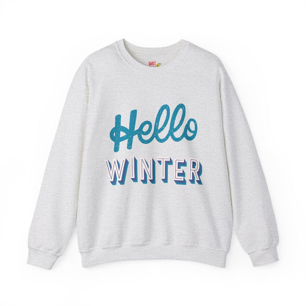 Thumbnail: Layered Winter Unisex Heavy Blend™ Crewneck Sweatshirt