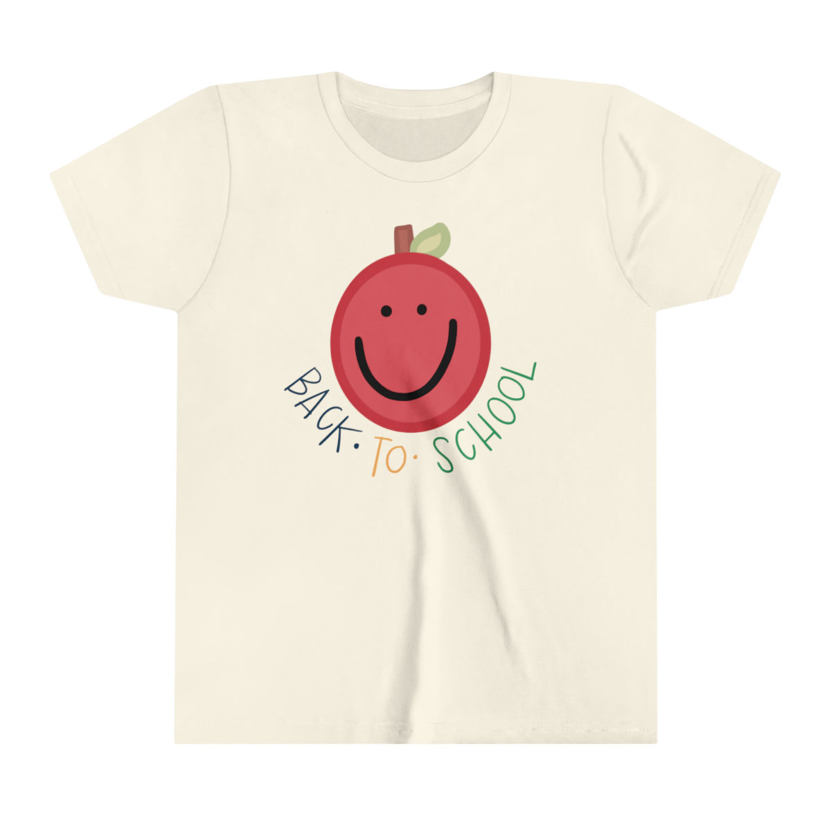 Youth BTS Apple Smile Short Sleeve Tee