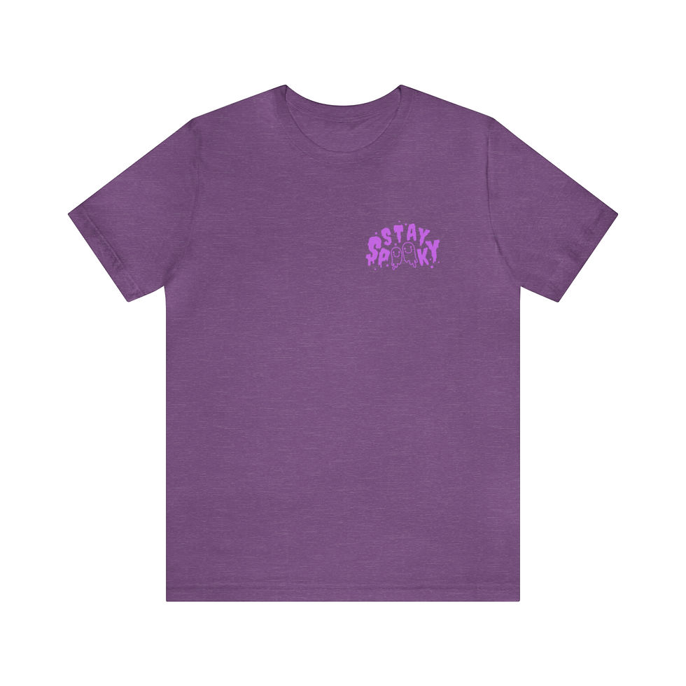 Thumbnail: Unisex Stay Spooky Jersey Short Sleeve Tee