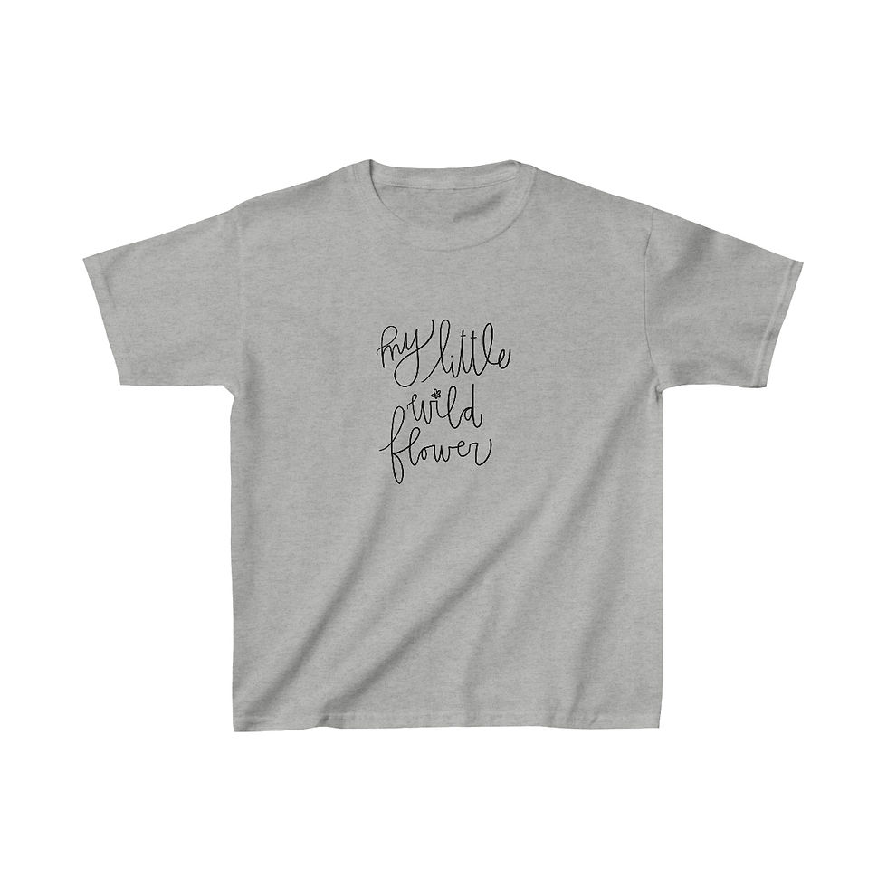 Thumbnail: Kids My Little Wild Flower Heavy Cotton™ Tee