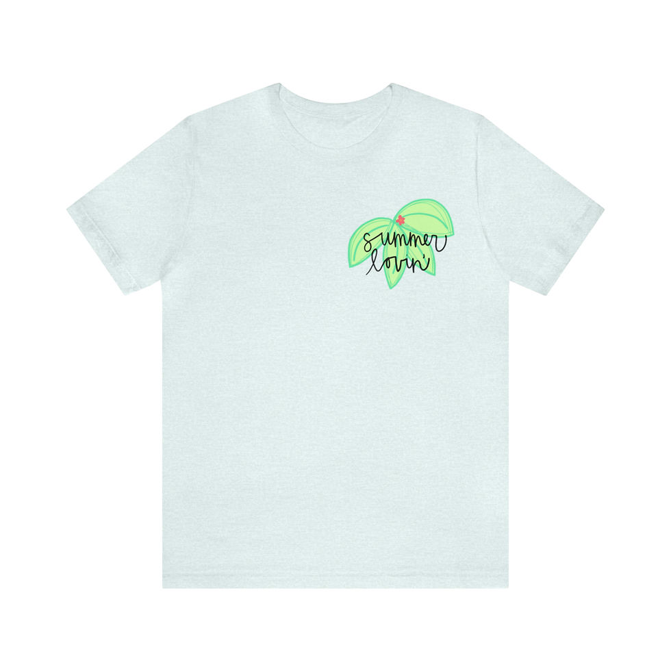 Thumbnail: Unisex Summer Lovin' Jersey Short Sleeve Tee