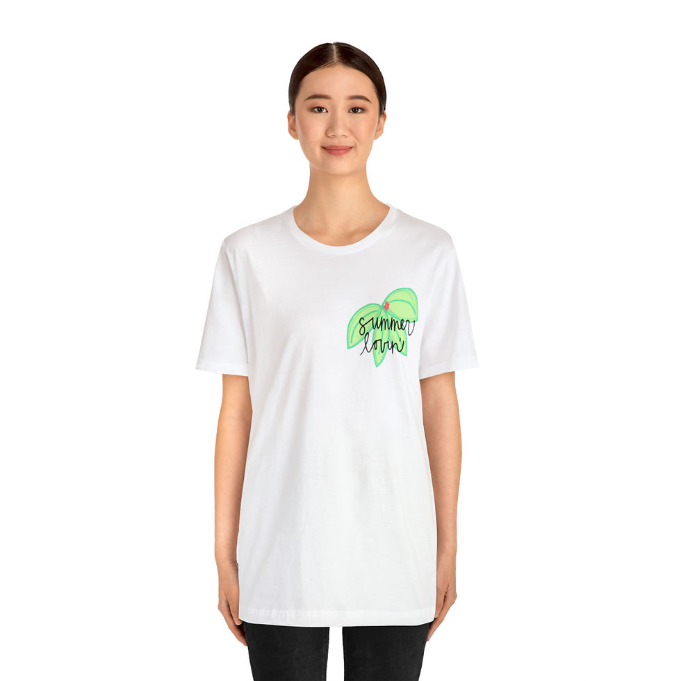 Thumbnail: Unisex Summer Lovin' Jersey Short Sleeve Tee
