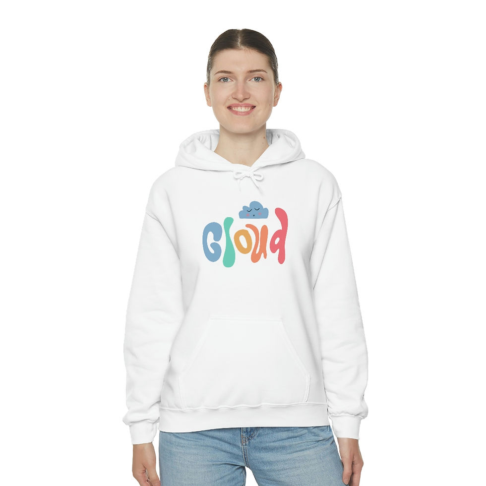 Thumbnail: Unisex Hippie Cloud Heavy Blend™ Hooded Sweatshirt