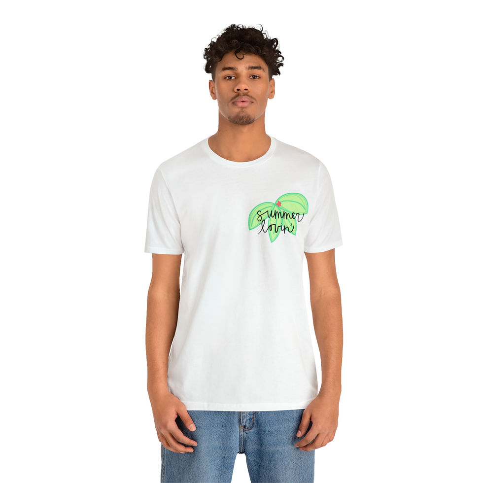 Thumbnail: Unisex Summer Lovin' Jersey Short Sleeve Tee
