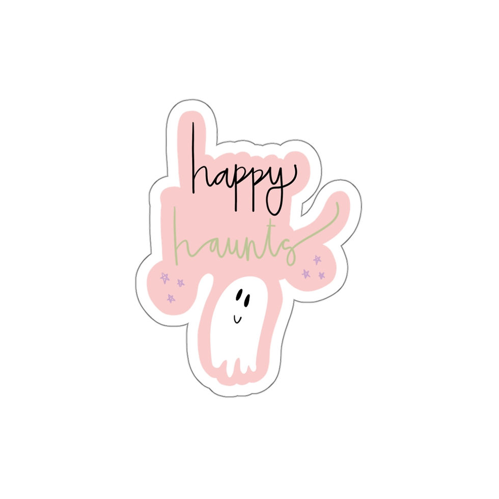 Thumbnail: Happy Haunts Die-Cut Stickers