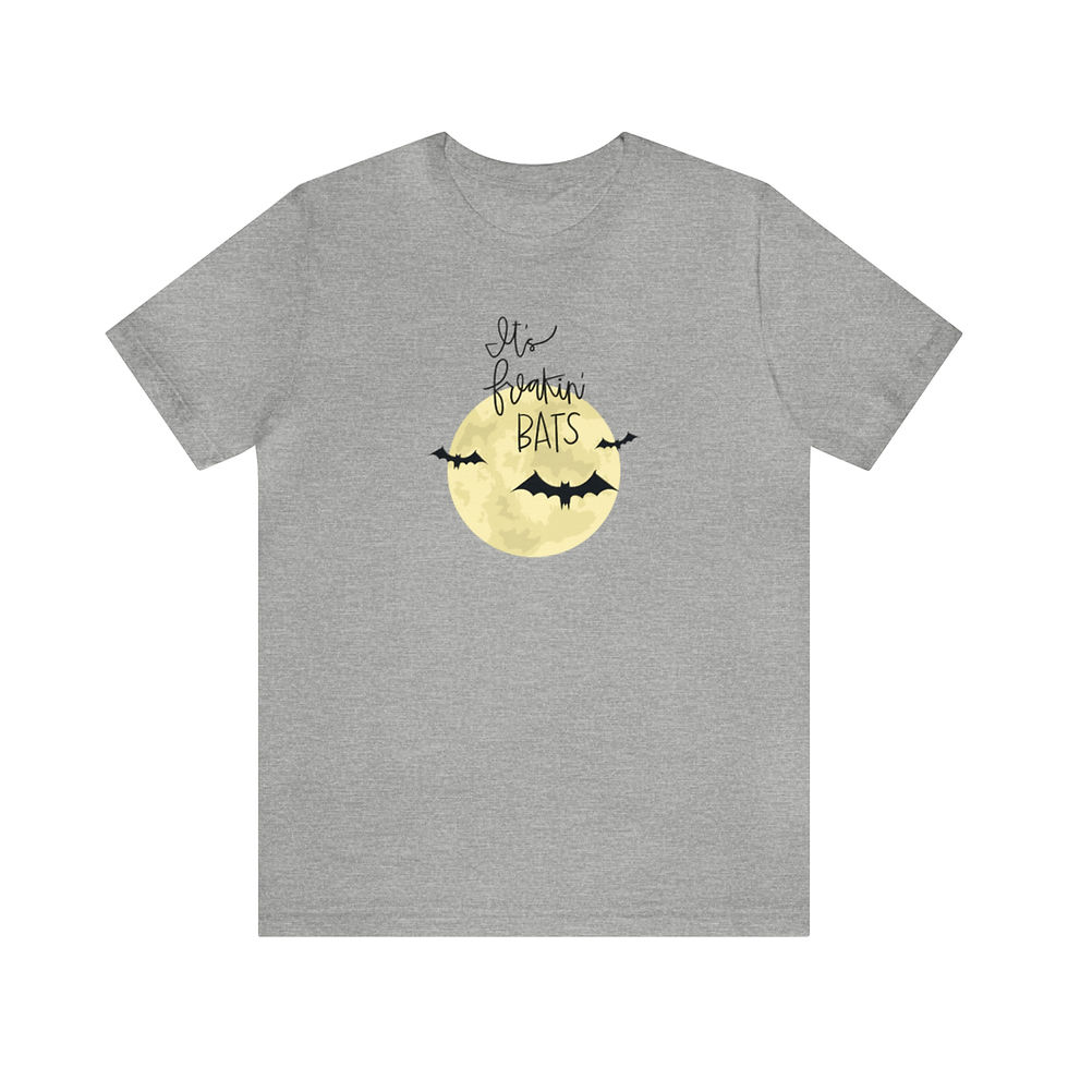 Thumbnail: Unisex It's Freakin' Bats Jersey Short Sleeve Tee