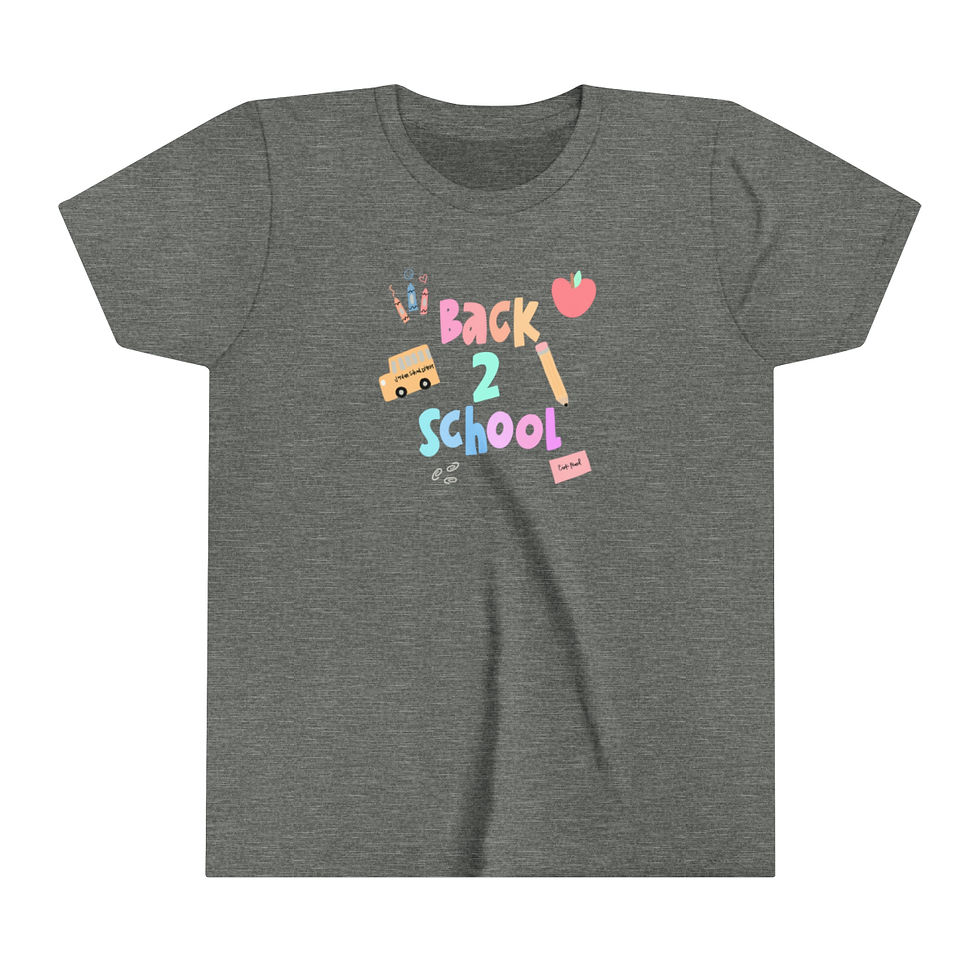 Thumbnail: Youth Back 2 School Short Sleeve Tee