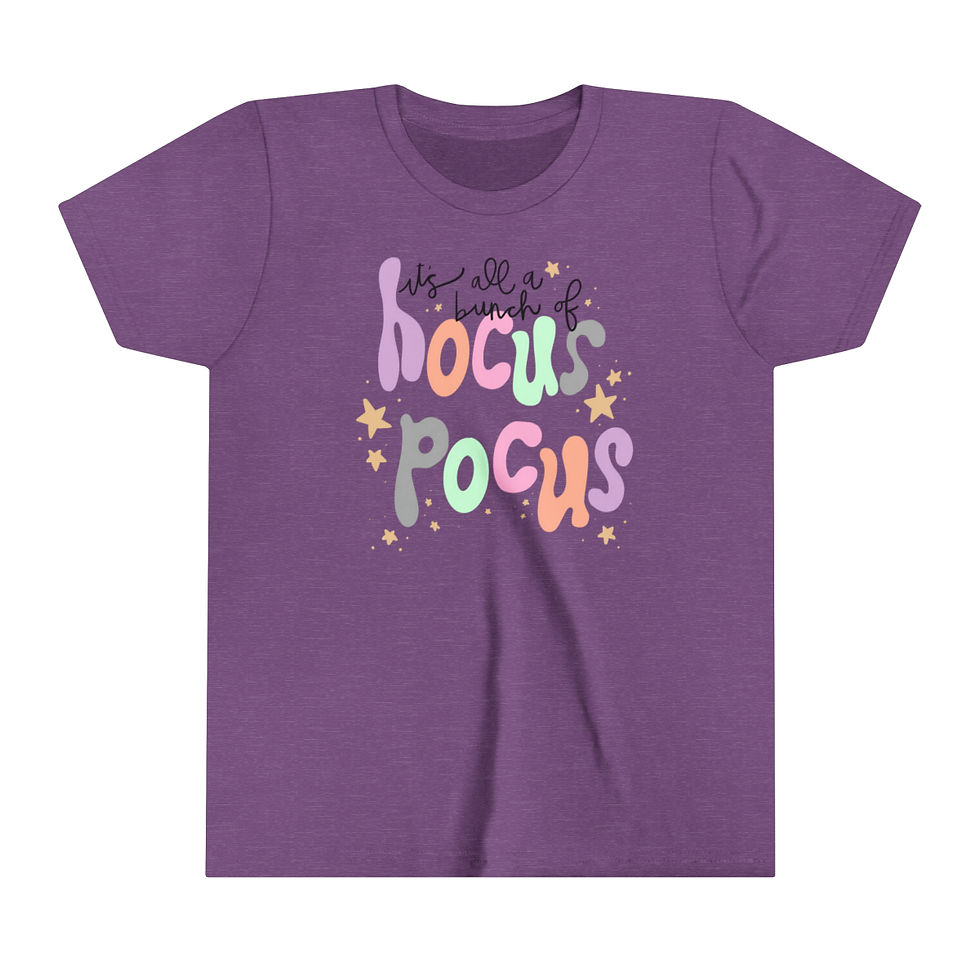 Youth Hocus Pocus Short Sleeve Tee