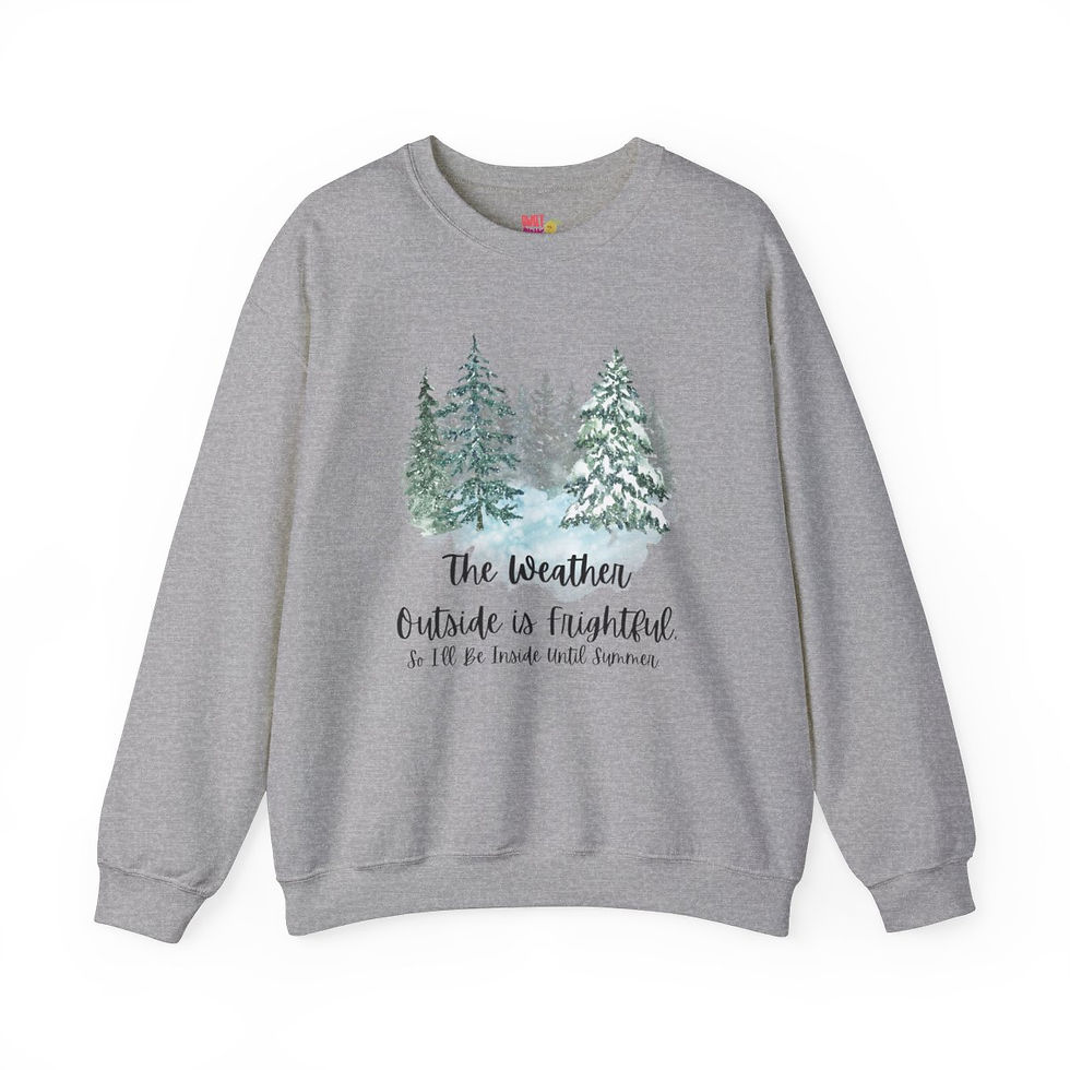 Thumbnail: Frightful Weather Unisex Heavy Blend™ Crewneck Sweatshirt