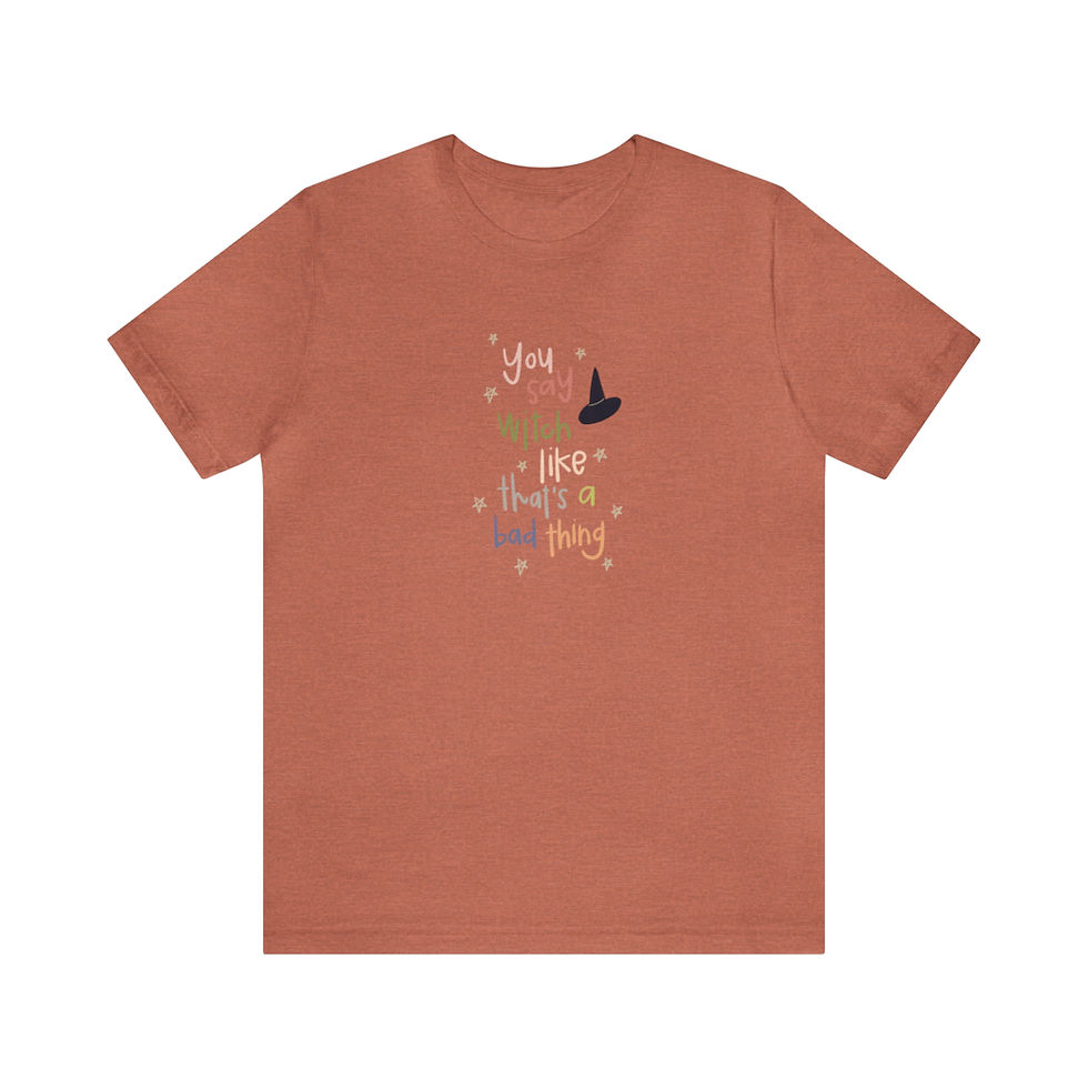 Thumbnail: Unisex You Say Witch... Jersey Short Sleeve Tee