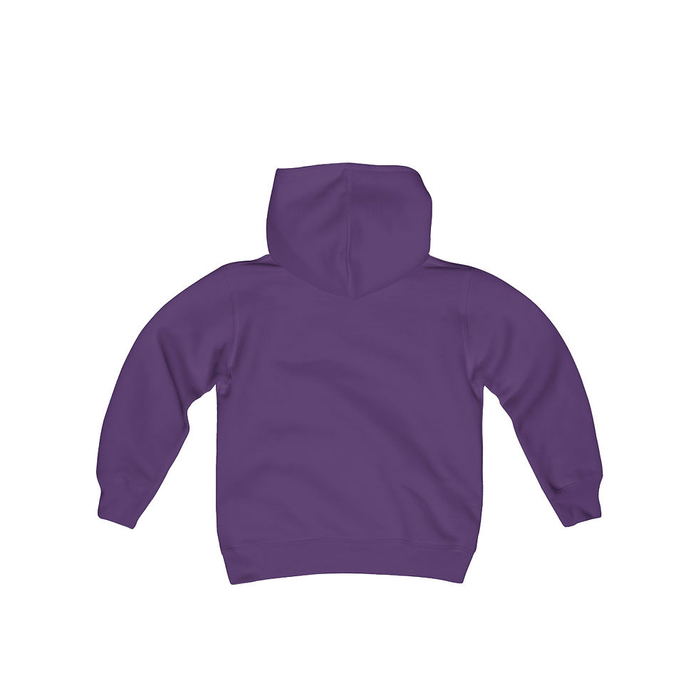 Thumbnail: Youth Hippie Cloud Heavy Blend Hooded Sweatshirt