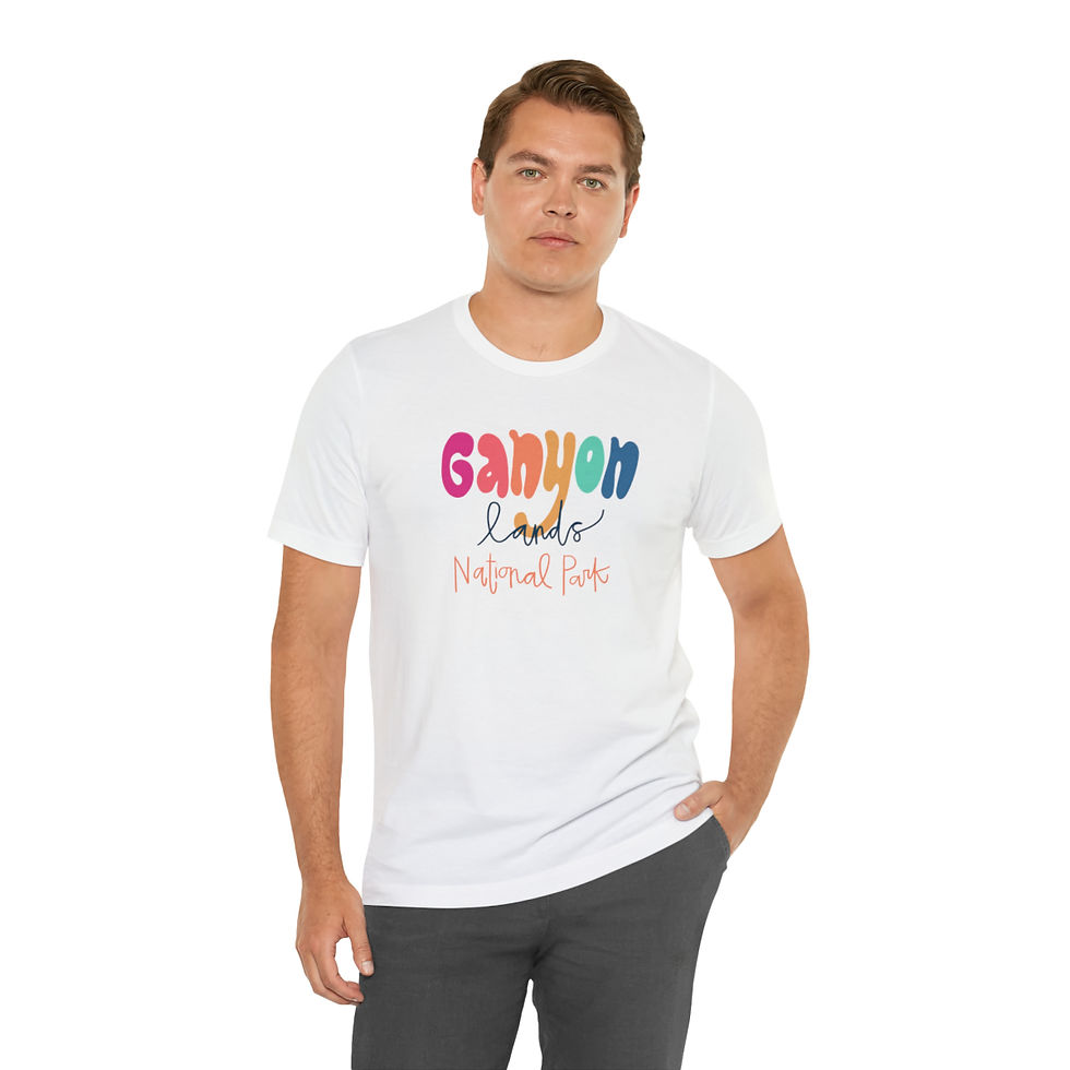 Thumbnail: Unisex Bubble Canyon Lands NP Jersey Short Sleeve Tee