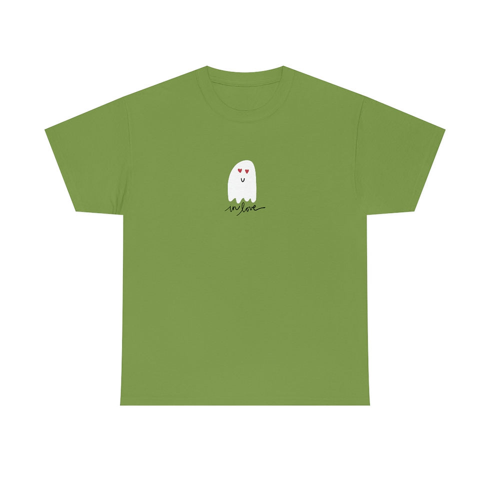 Thumbnail: Ghostie In Love Cotton Tee