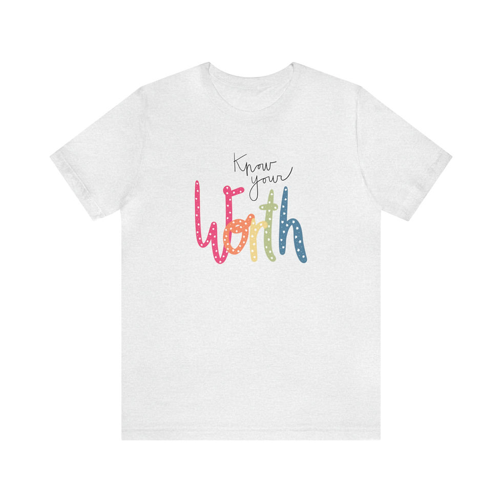 Thumbnail: Unisex Worth Jersey Short Sleeve Tee