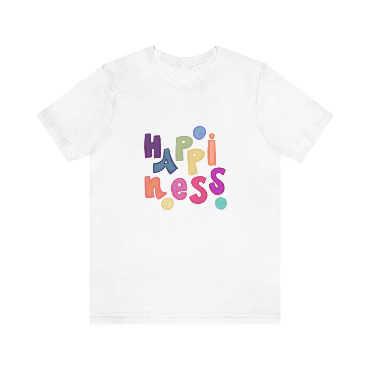 Unisex HAPPINESS Jersey Short Sleeve Tee