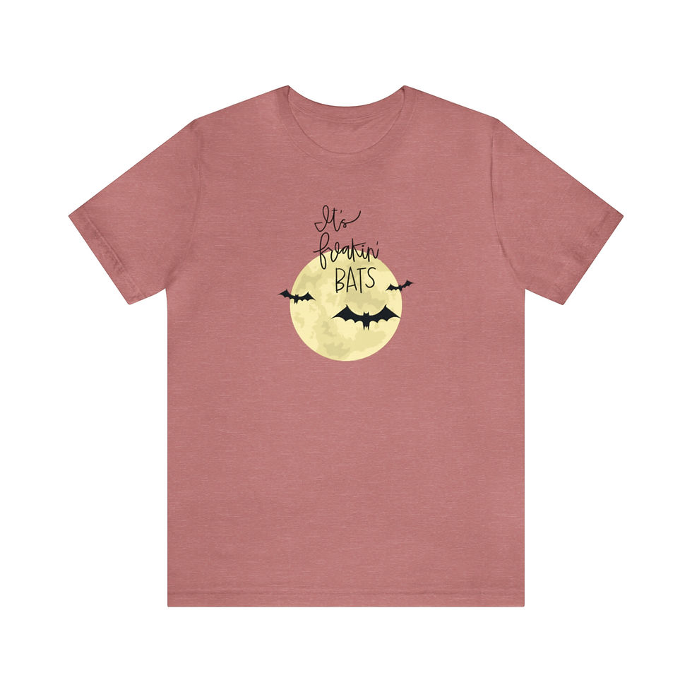 Thumbnail: Unisex It's Freakin' Bats Jersey Short Sleeve Tee