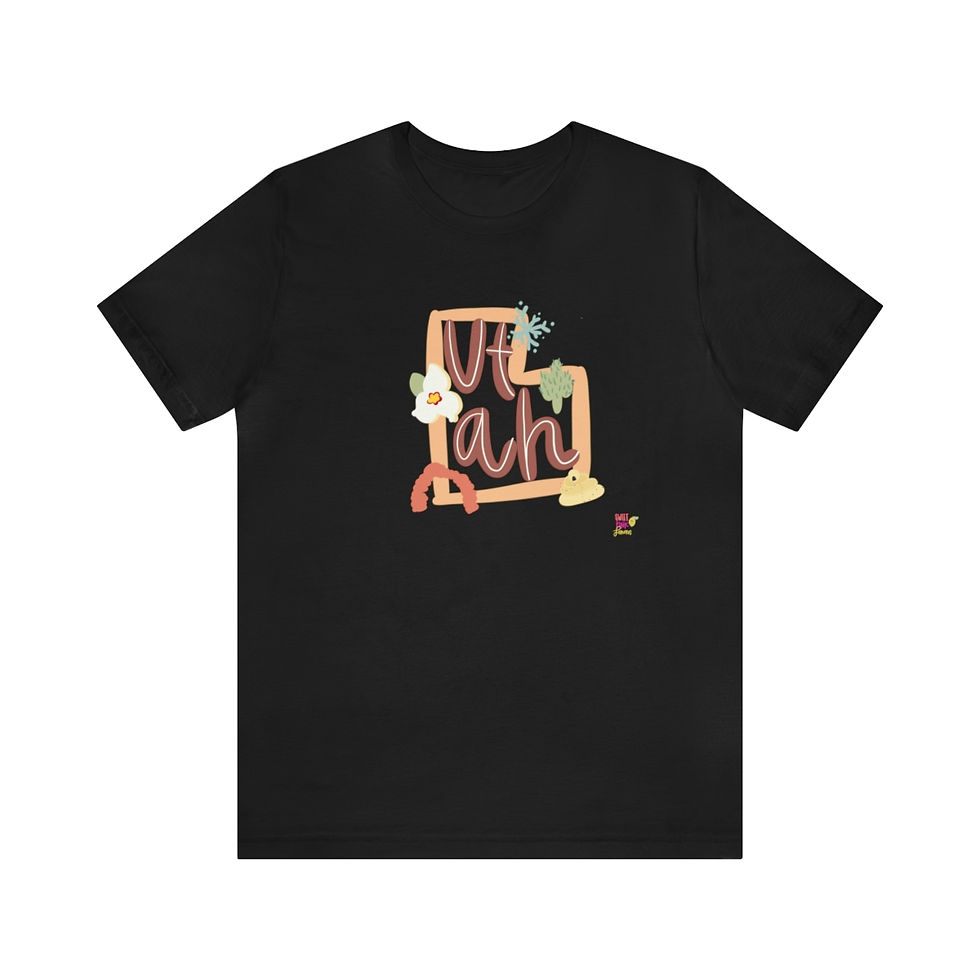 Thumbnail: Unisex UTAH Jersey Short Sleeve Tee
