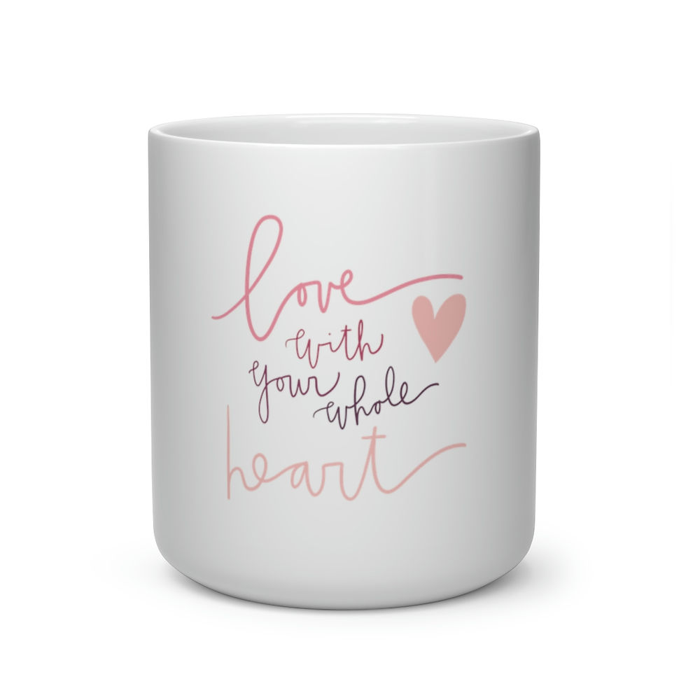 Thumbnail: Love With Your Whole Heart Shape Mug