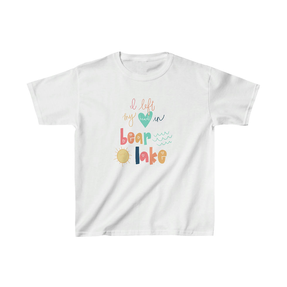 Kids I Left My Heart in Bear Lake Heavy Cotton™ Tee