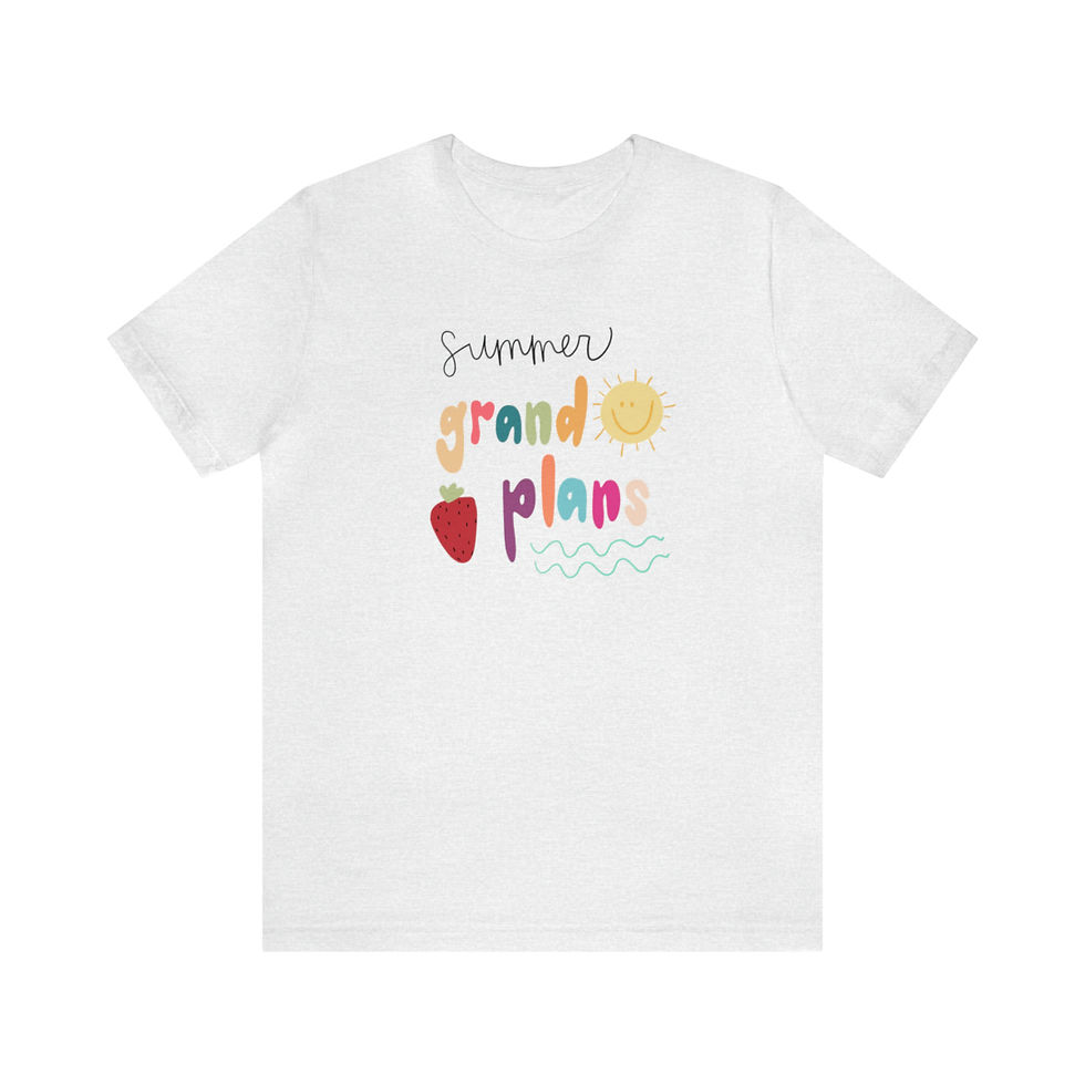 Thumbnail: Unisex Grand Plans Jersey Short Sleeve Tee