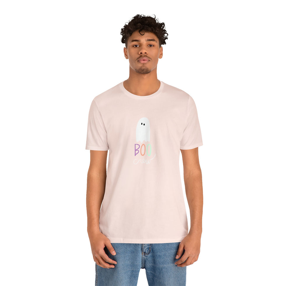Thumbnail: Unisex boo crew Jersey Short Sleeve Tee