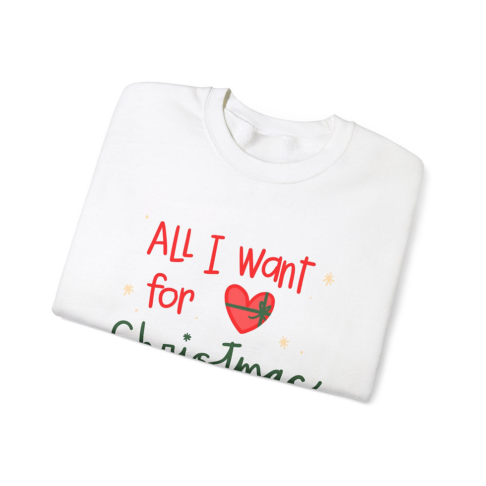 Thumbnail: Christmas Sweatshirt - All I Want for Christmas is You