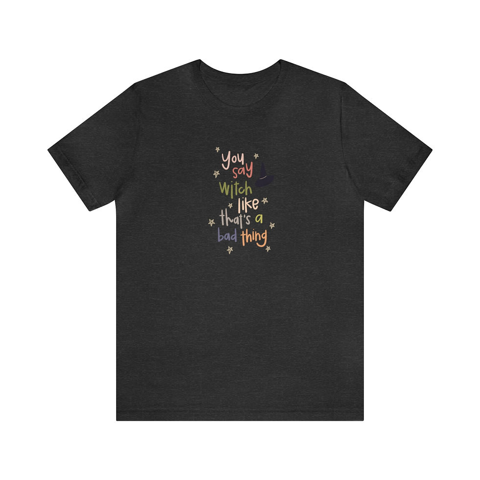 Thumbnail: Unisex You Say Witch... Jersey Short Sleeve Tee