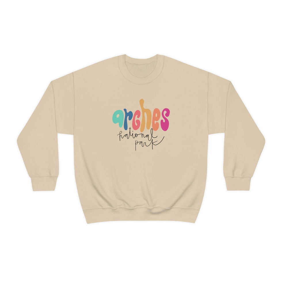 Thumbnail: Unisex Arches NP Heavy Blend™ Crewneck Sweatshirt