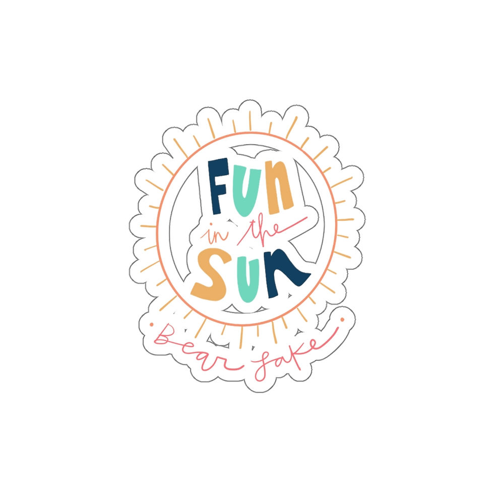 Thumbnail: Die-Cut Fun in the Sun Stickers