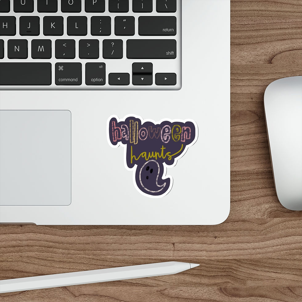 Thumbnail: Halloween Haunts Die-Cut Stickers