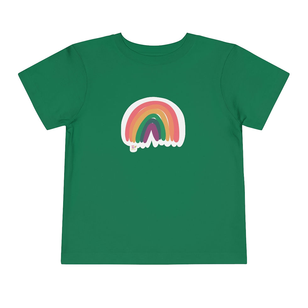 Toddler Rainbow Short Sleeve Tee