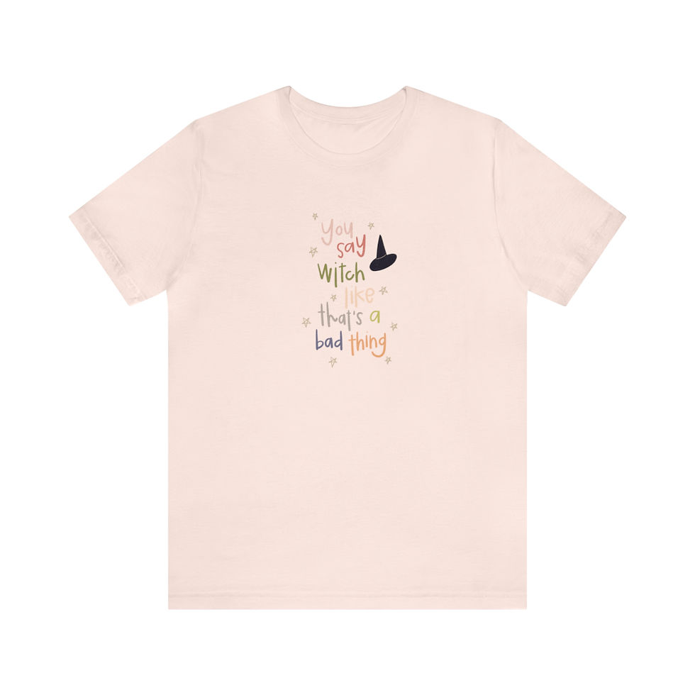 Thumbnail: Unisex You Say Witch... Jersey Short Sleeve Tee