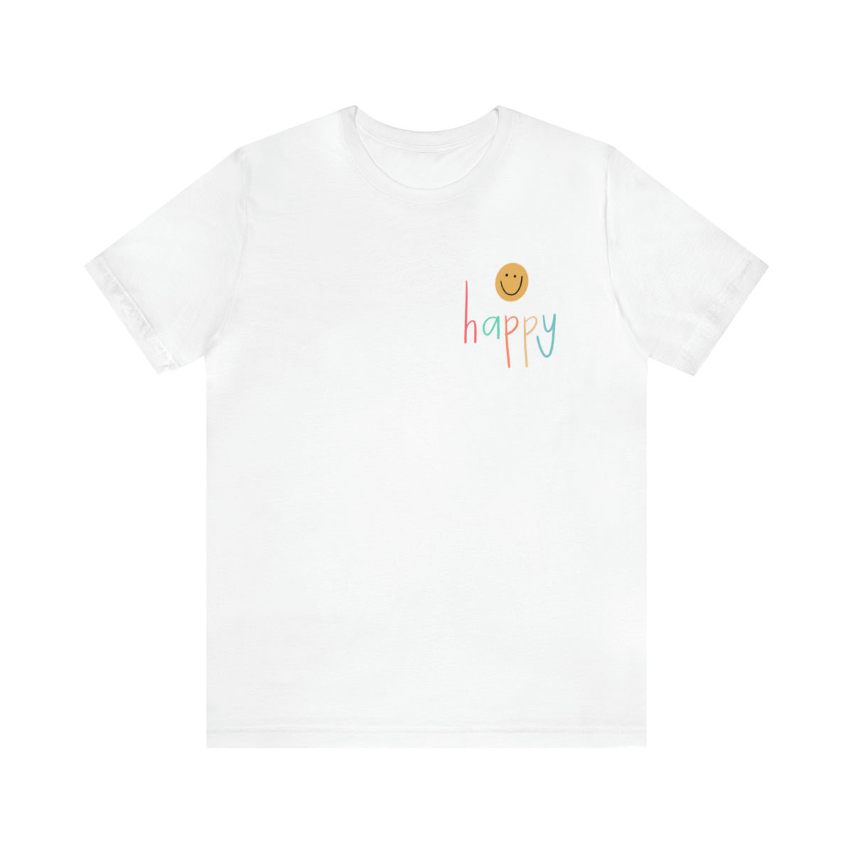 Unisex Lil Happy Jersey Short Sleeve Tee