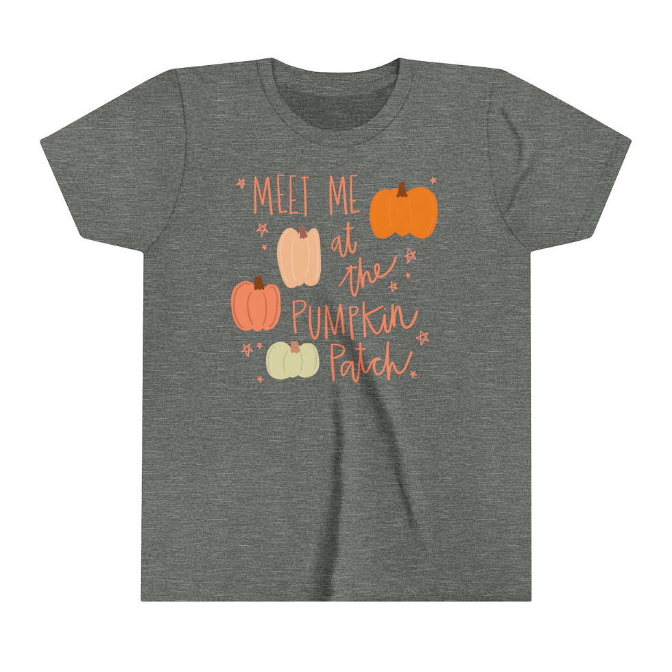 Thumbnail: Youth Pumpkin Patch Short Sleeve Tee