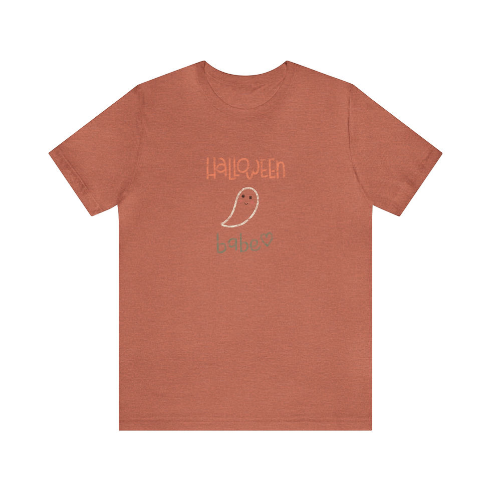 Thumbnail: Unisex Halloween Babe Jersey Short Sleeve Tee