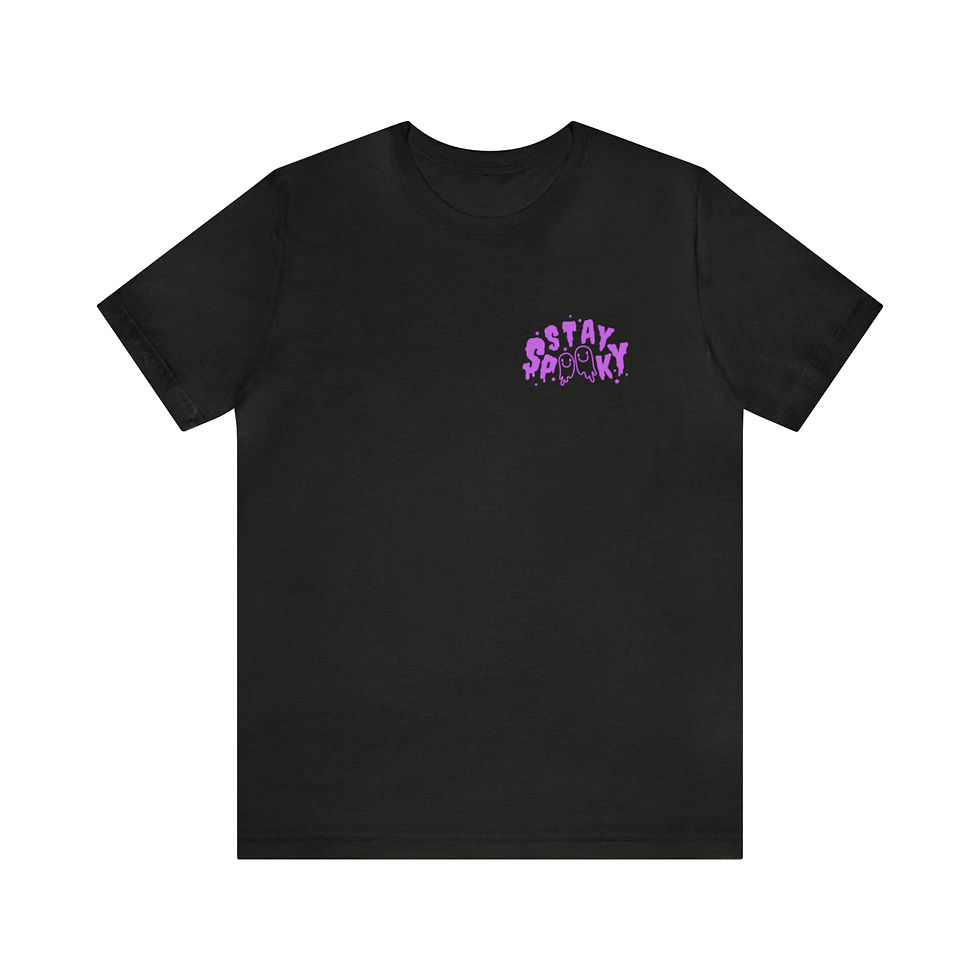 Thumbnail: Unisex Stay Spooky Jersey Short Sleeve Tee