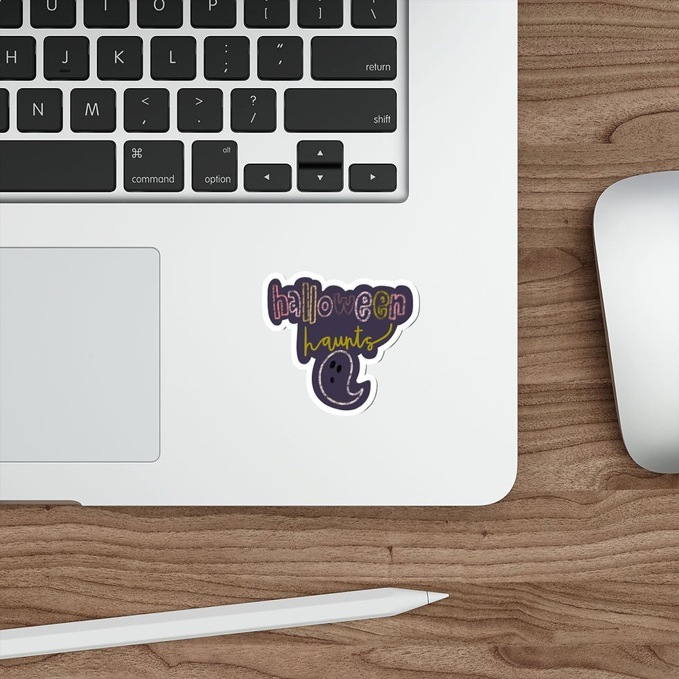 Thumbnail: Halloween Haunts Die-Cut Stickers