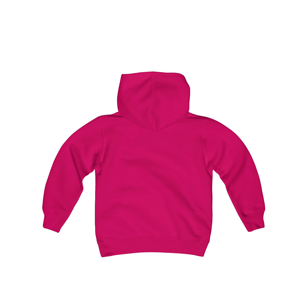 Thumbnail: Youth Hippie Cloud Heavy Blend Hooded Sweatshirt