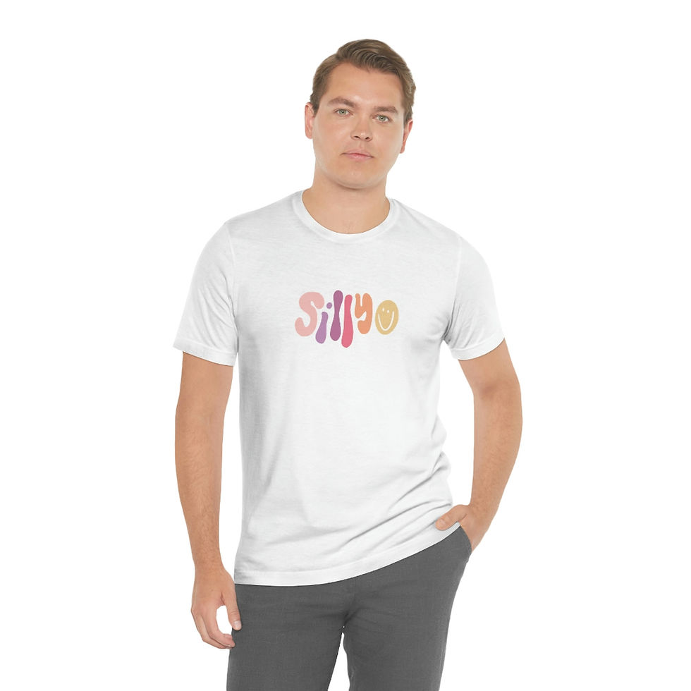 Thumbnail: Unisex Hippie Silly Jersey Short Sleeve Tee