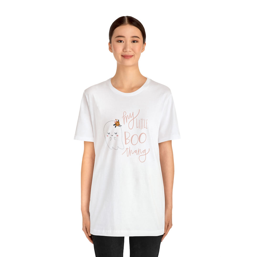 Thumbnail: Unisex My Little Boo Thang Jersey Short Sleeve Tee