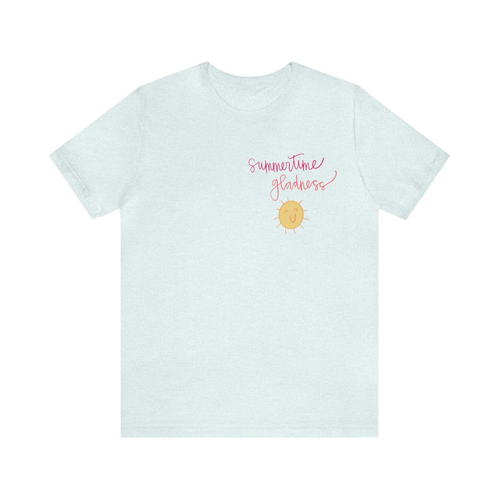 Thumbnail: Unisex Summertime Gladness Jersey Short Sleeve Tee