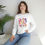 Thumbnail: Unisex Flower Garden Heavy Blend™ Crewneck Sweatshirt